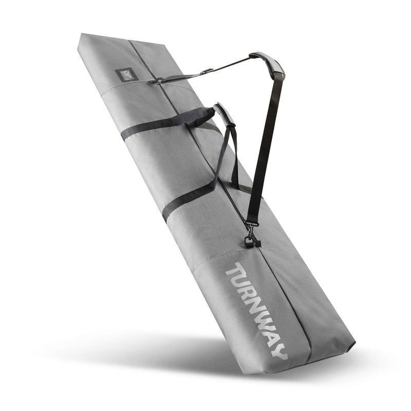 TurnWay Snowboard Bag | Store & Transport Snowboard Up to 165 cm & Extras | Waterproof - for Men, Women and Youth (Grey) - Image 1